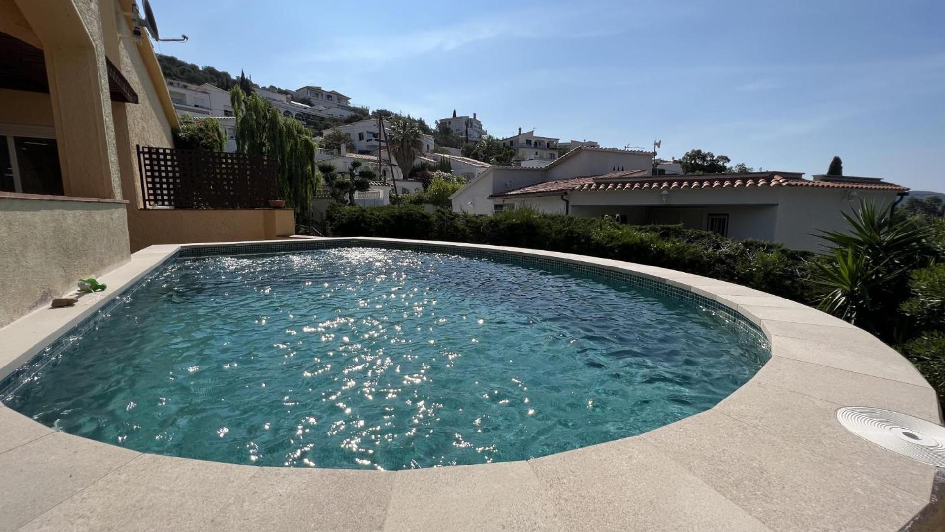Preciosa Casa En Mas Fumats Con Piscina Y Bonitas Vistas Villa Selva de Mar Eksteriør bilde
